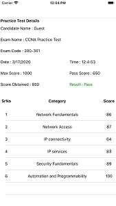 iOS Apps for for Cisco CCNA 200-301 Certification Screen shot 7