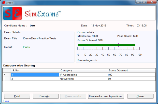 Computer Based Test (CBT) - Exam Engine Module Features