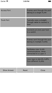 Cisco CCENT 100-105 Practice Test iOS App Img 5