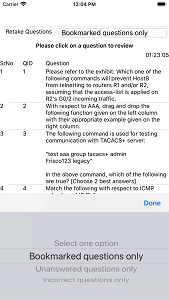 iOS Apps for for Cisco CCNA 200-301 Certification Screen shot 6