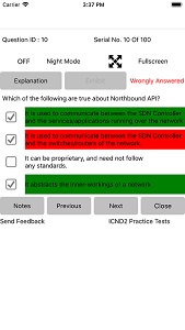 Cisco ICND2 200-105 Certification practice Test Android App Img 8