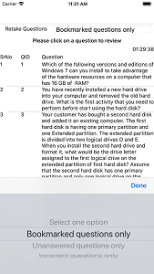 CompTIA A+ 220-902 Exam Simulator iOS App Screen shot 6