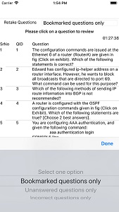 iOS Apps for for CCNP ENARSI 300-410 Practice Exam Img 6