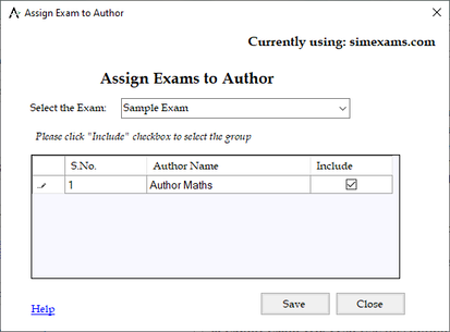 Exam engine help images