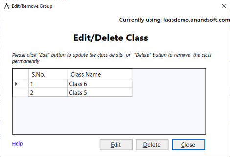 Add/Edit Group screen 2