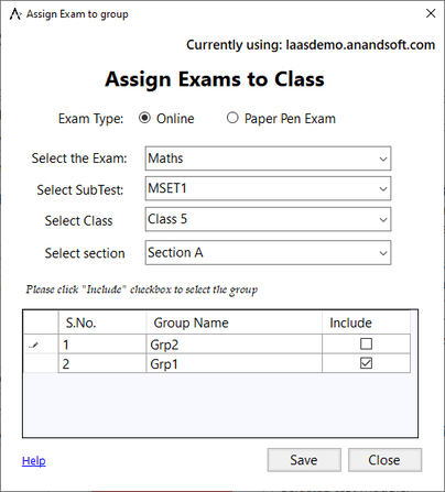 Add/Edit Group screen 2